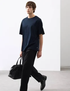 Pure Supima® Cotton Performance Crew Neck T-shirt