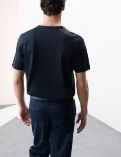 Pure Supima® Cotton Performance Crew Neck T-shirt