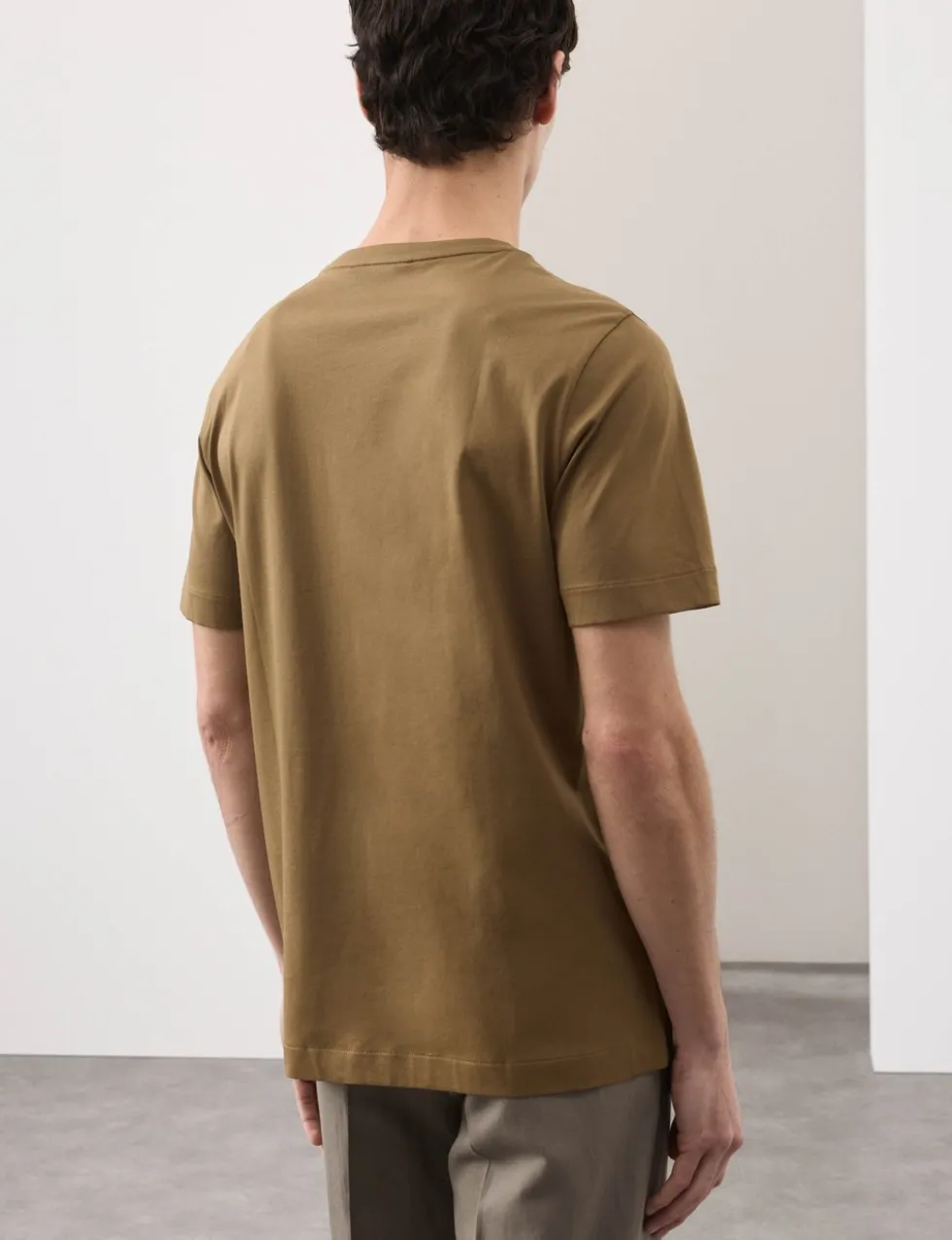Pure Supima® Cotton Performance Crew Neck T-shirt