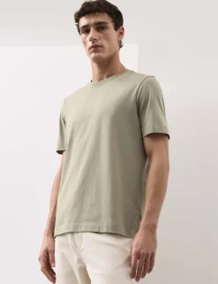 Pure Supima® Cotton Performance Crew Neck T-shirt