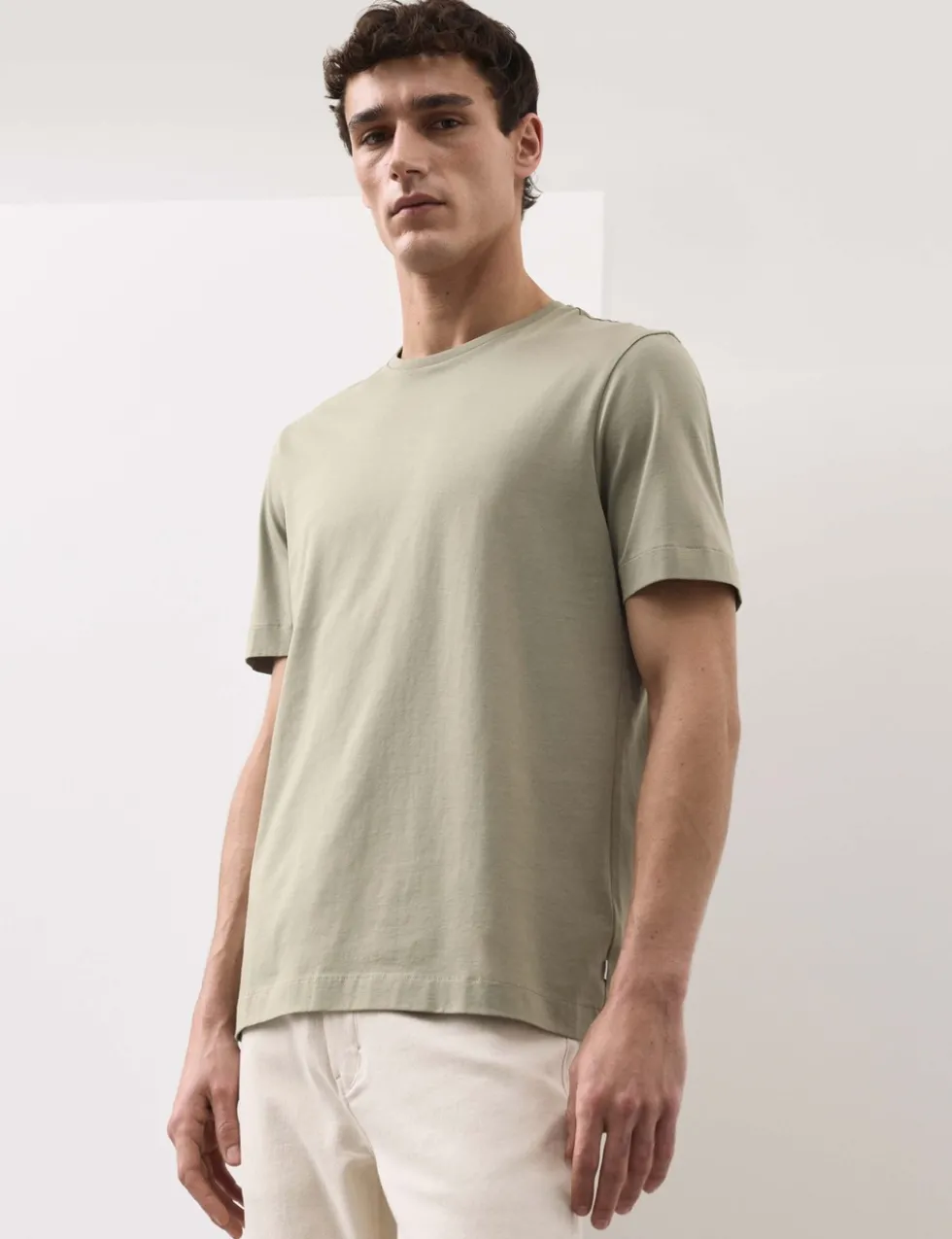 Pure Supima® Cotton Performance Crew Neck T-shirt