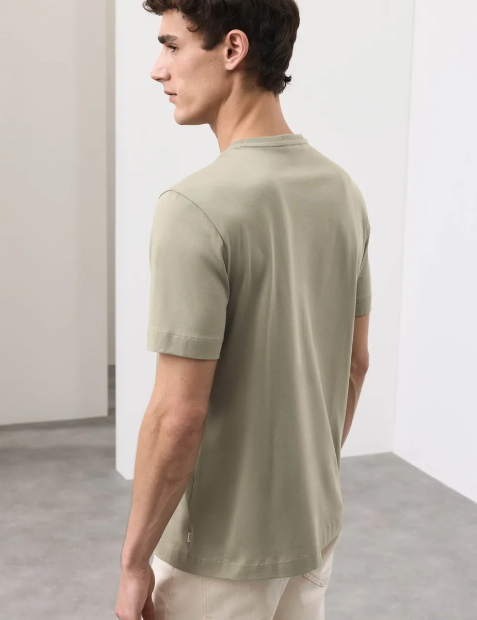 Pure Supima® Cotton Performance Crew Neck T-shirt