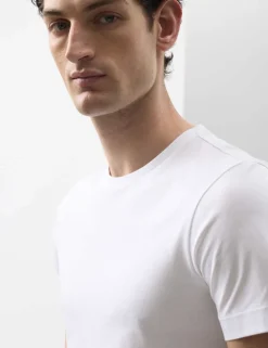 Pure Supima® Cotton Slim Fit Crew Neck T Shirt
