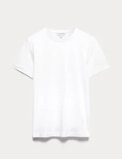Pure Supima® Cotton Slim Fit Crew Neck T Shirt