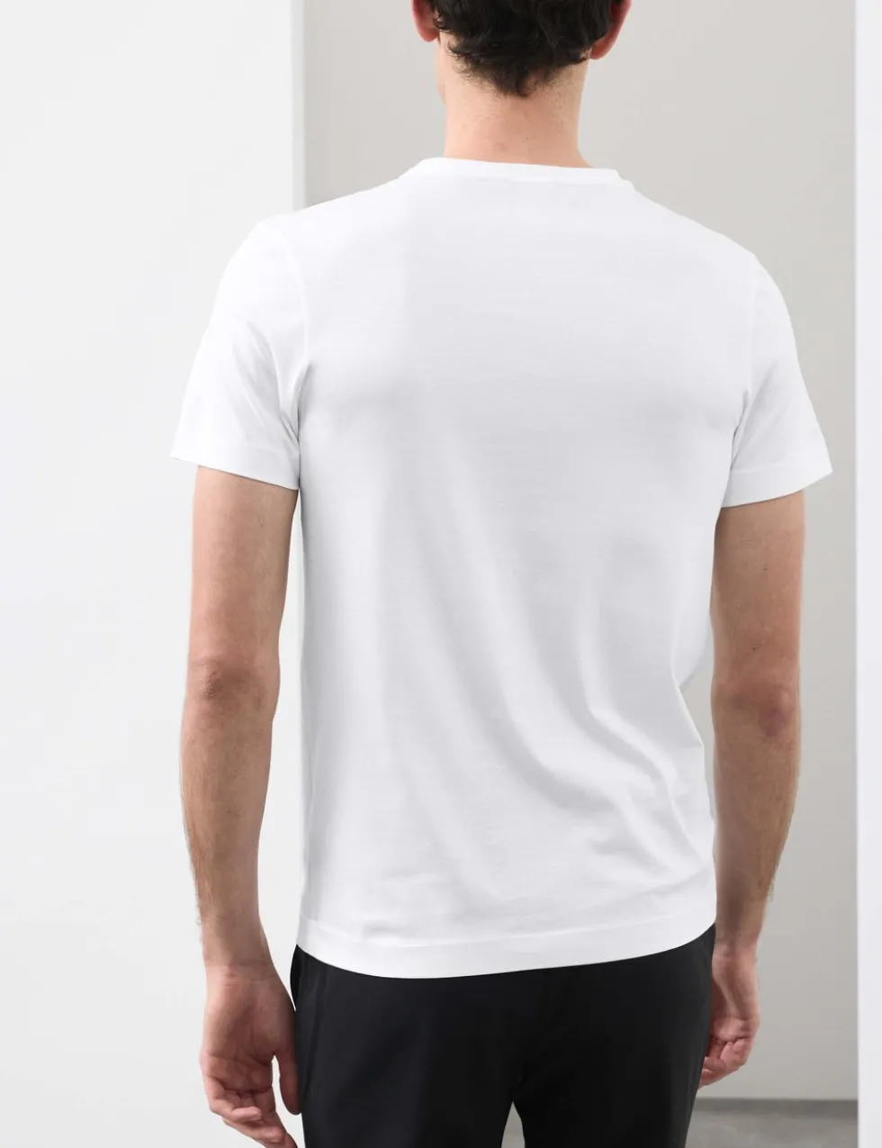 Pure Supima® Cotton Slim Fit Crew Neck T Shirt