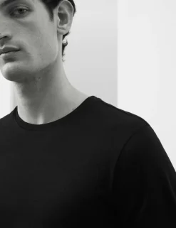Pure Supima® Cotton Slim Fit Crew Neck T Shirt