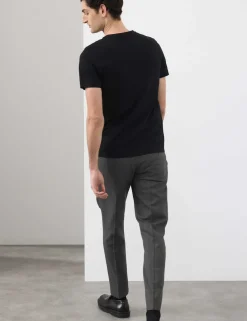 Pure Supima® Cotton Slim Fit Crew Neck T Shirt