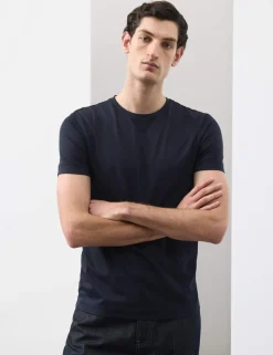 Pure Supima® Cotton Slim Fit Crew Neck T Shirt