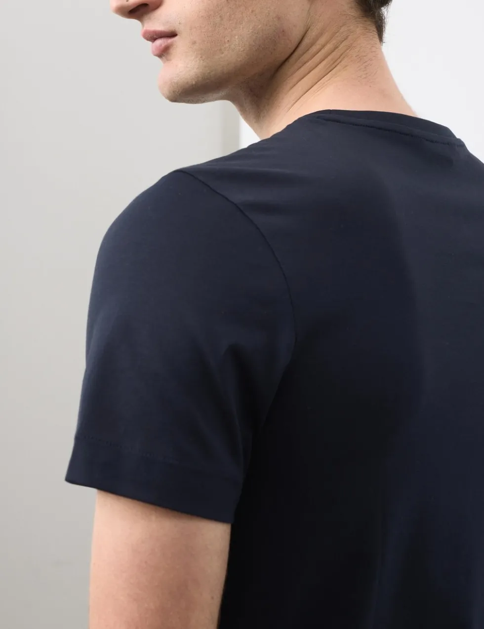 Pure Supima® Cotton Slim Fit Crew Neck T Shirt