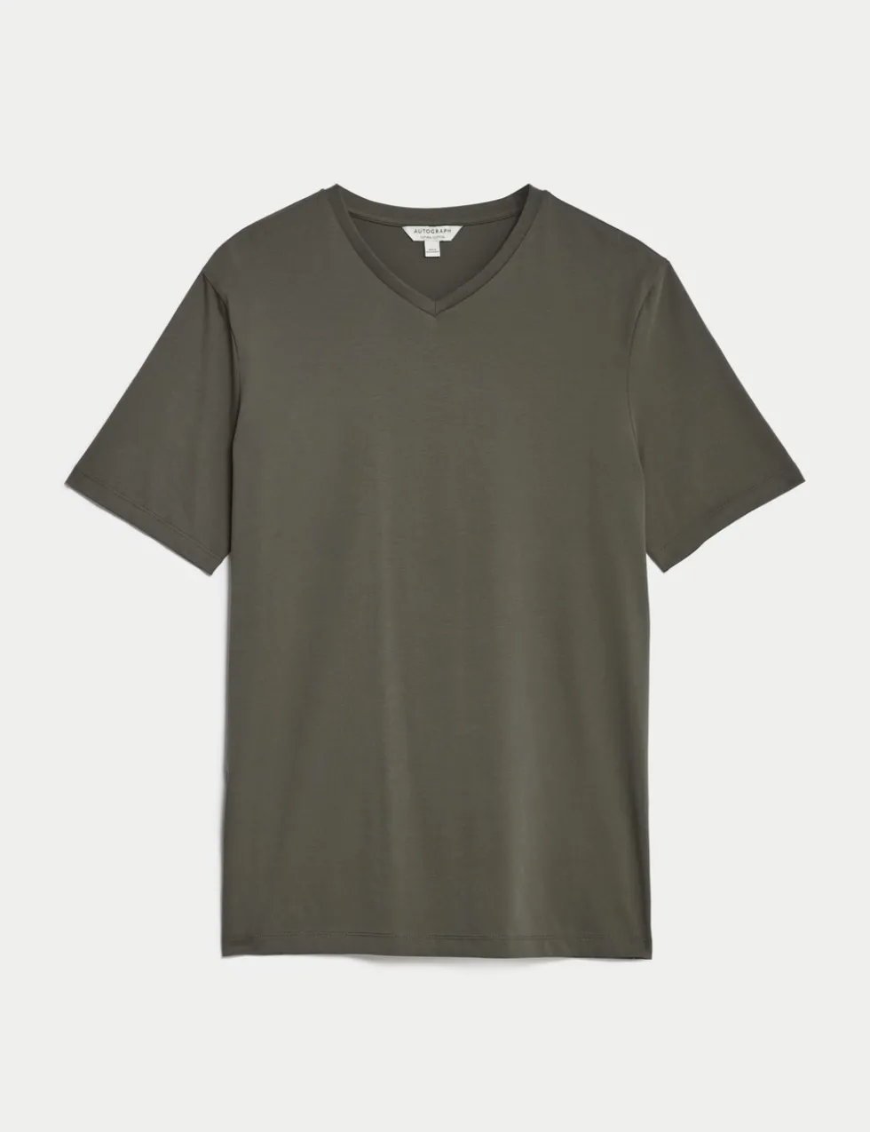 Pure Supima® Cotton V-Neck T-Shirt