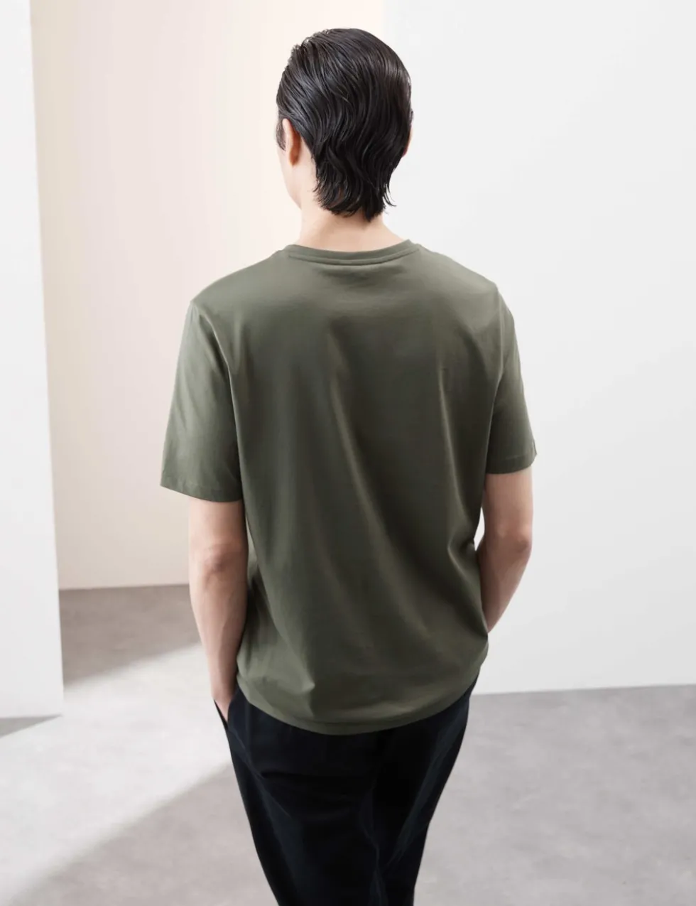 Pure Supima® Cotton V-Neck T-Shirt