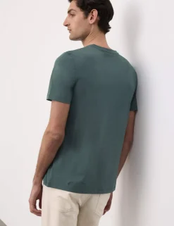 Pure Supima® Cotton V-Neck T-Shirt