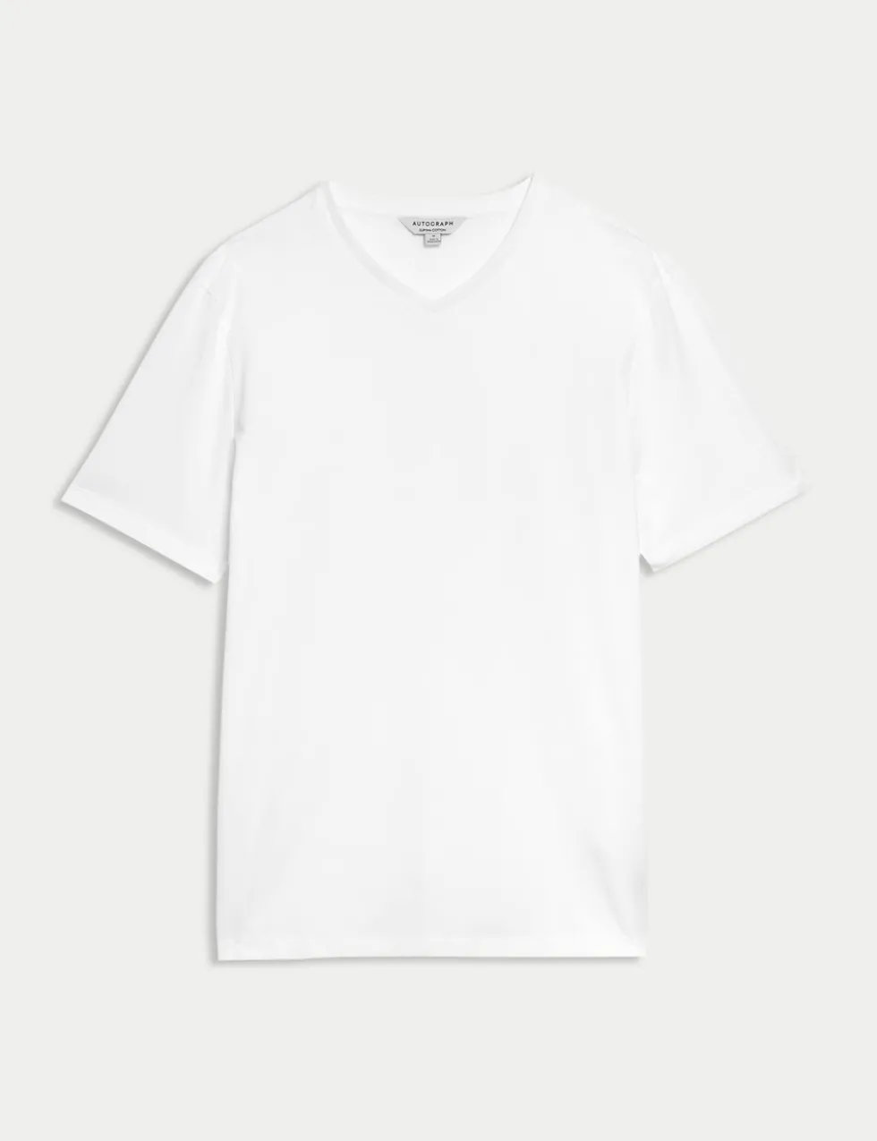 Pure Supima® Cotton V-Neck T-Shirt