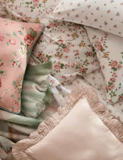 Pure Washed Cotton Mountney Garden Bedding Set