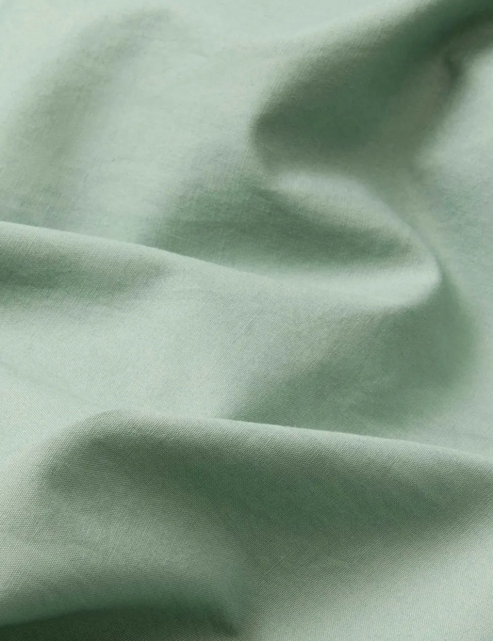 Pure Washed Cotton Percale Flat Sheet