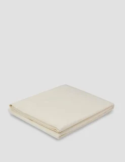 Pure Washed Cotton Percale Flat Sheet