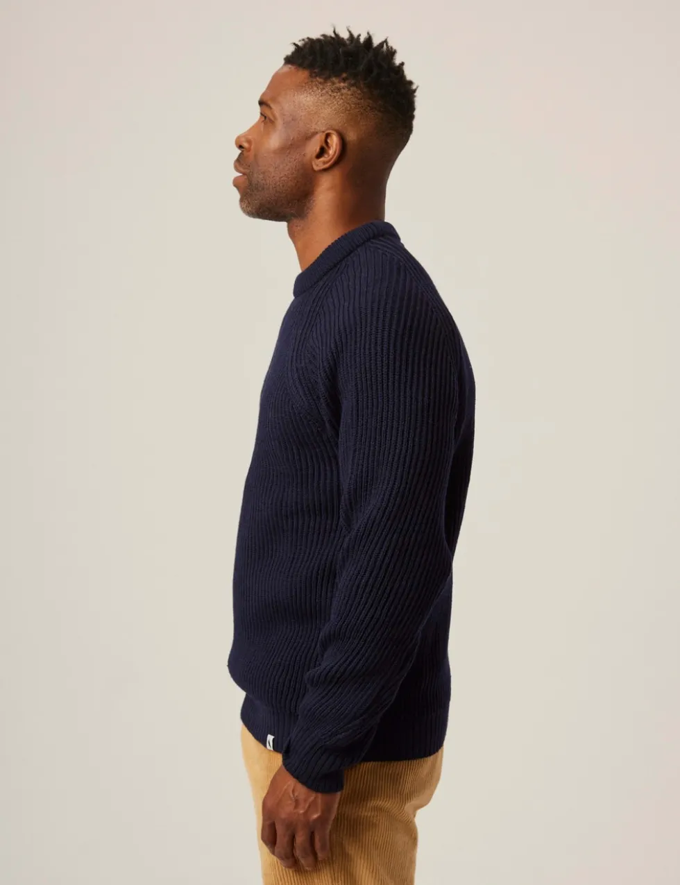 Pure Wool Cable Crew Neck Jumper