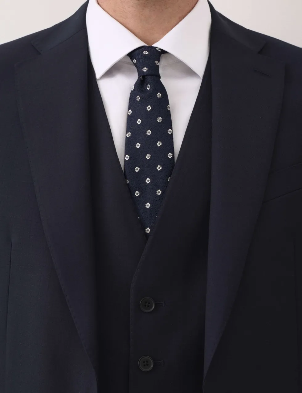Pure Wool Check Waistcoat
