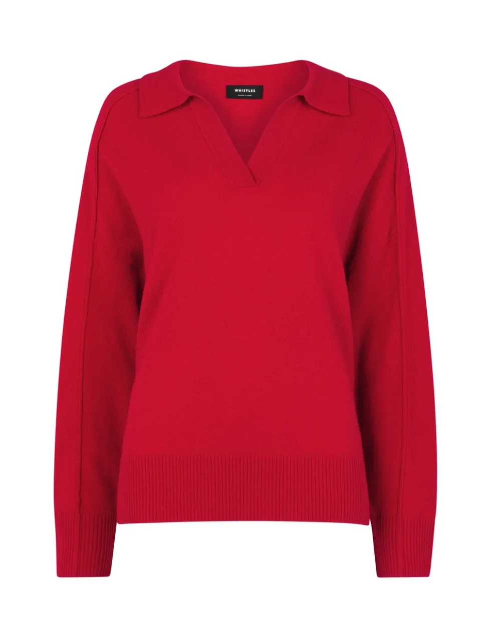 Pure Wool Collared Jumper