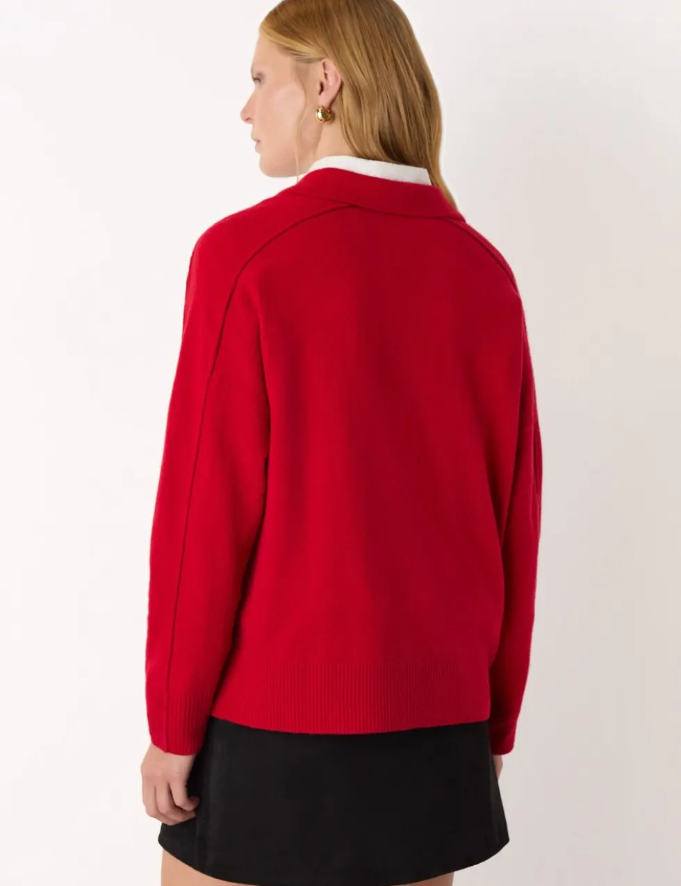 Pure Wool Collared Jumper