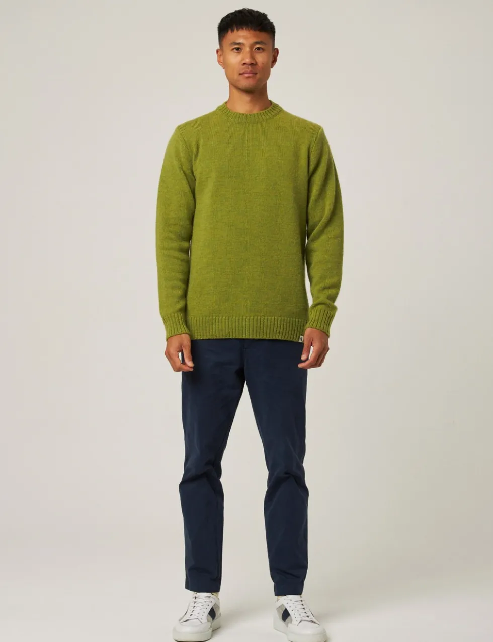 Pure Wool Crew Neck Jumper