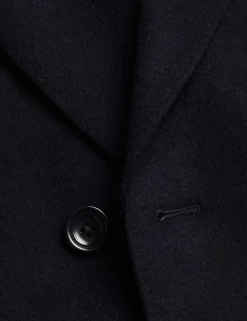 Pure Wool Double Breasted Overcoat