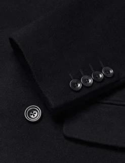 Pure Wool Double Breasted Overcoat