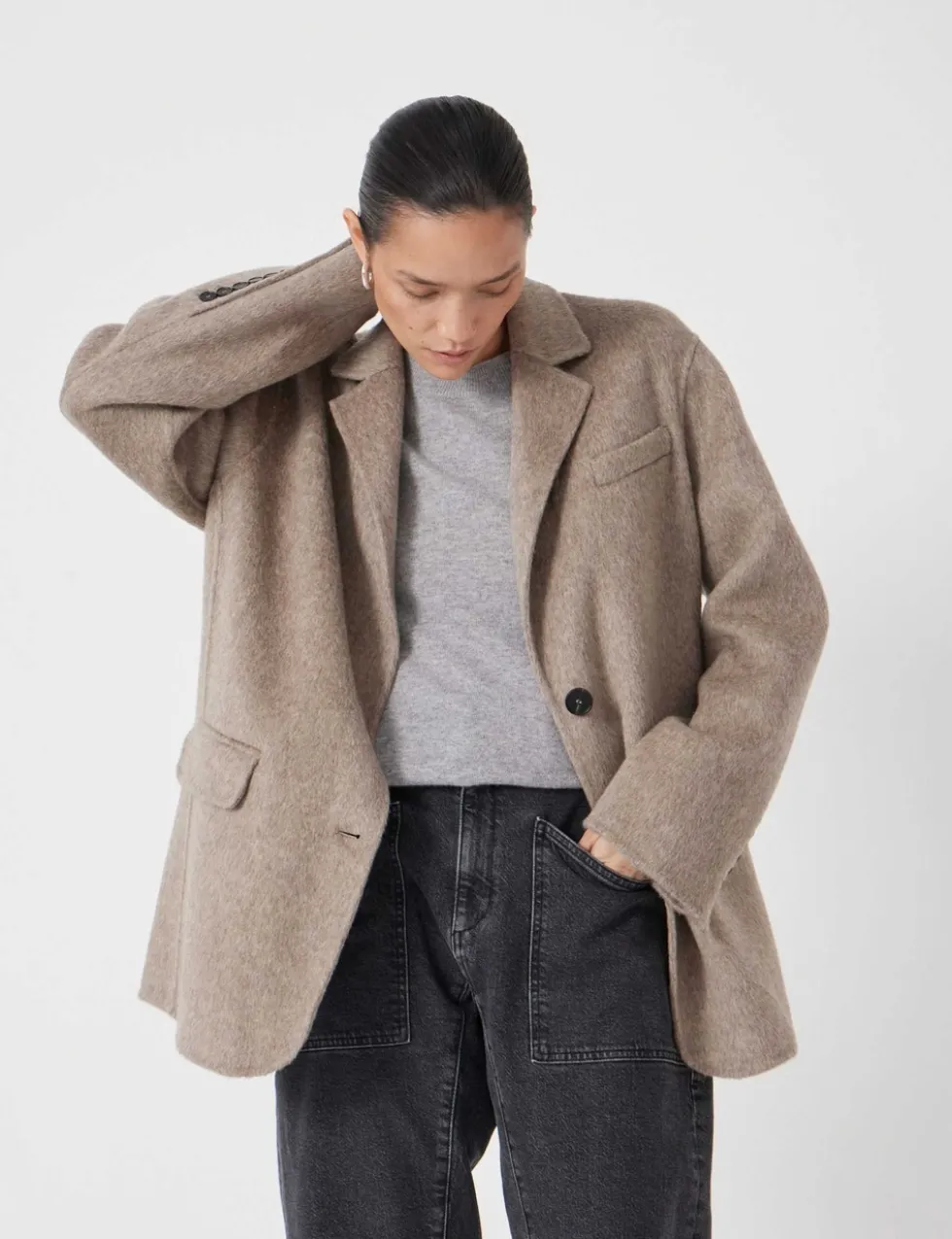 Pure Wool Double Faced Blazer