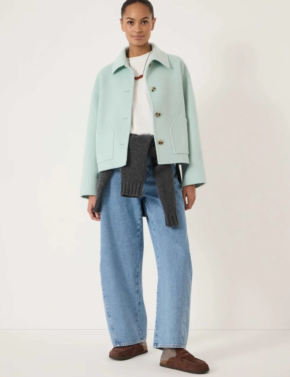Pure Wool Double Faced Jacket