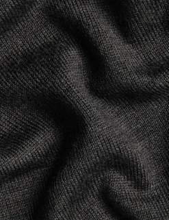Pure Wool Funnel Neck Cardigan