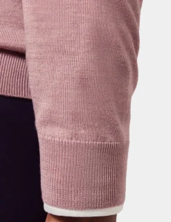 Pure Wool Half Zip Jumper