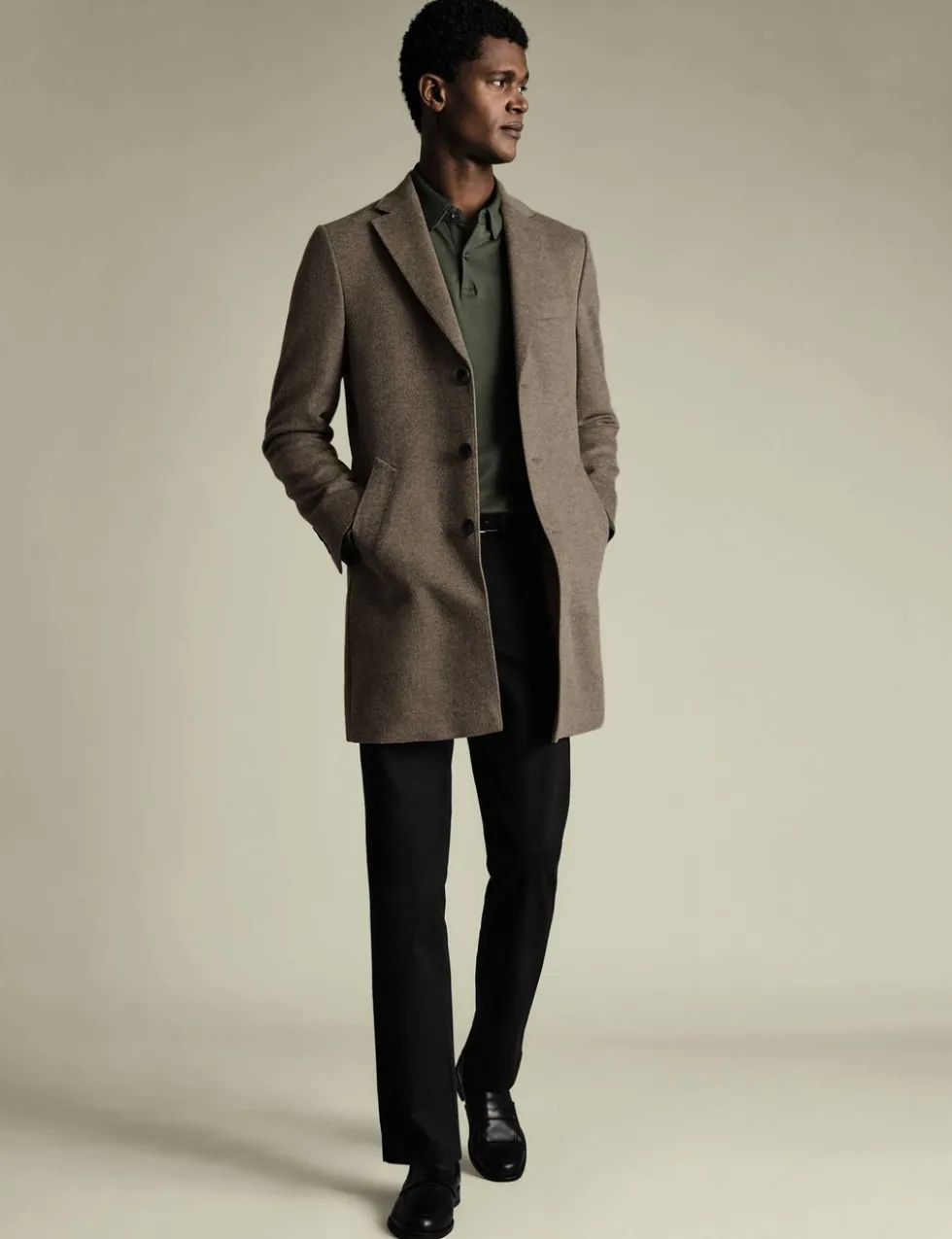 Pure Wool Overcoat