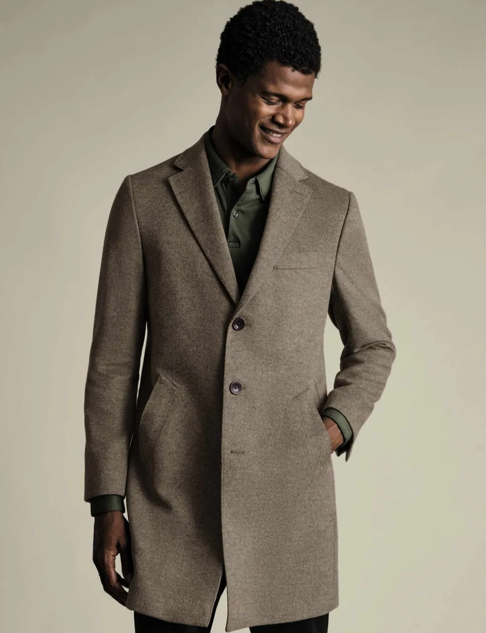Pure Wool Overcoat