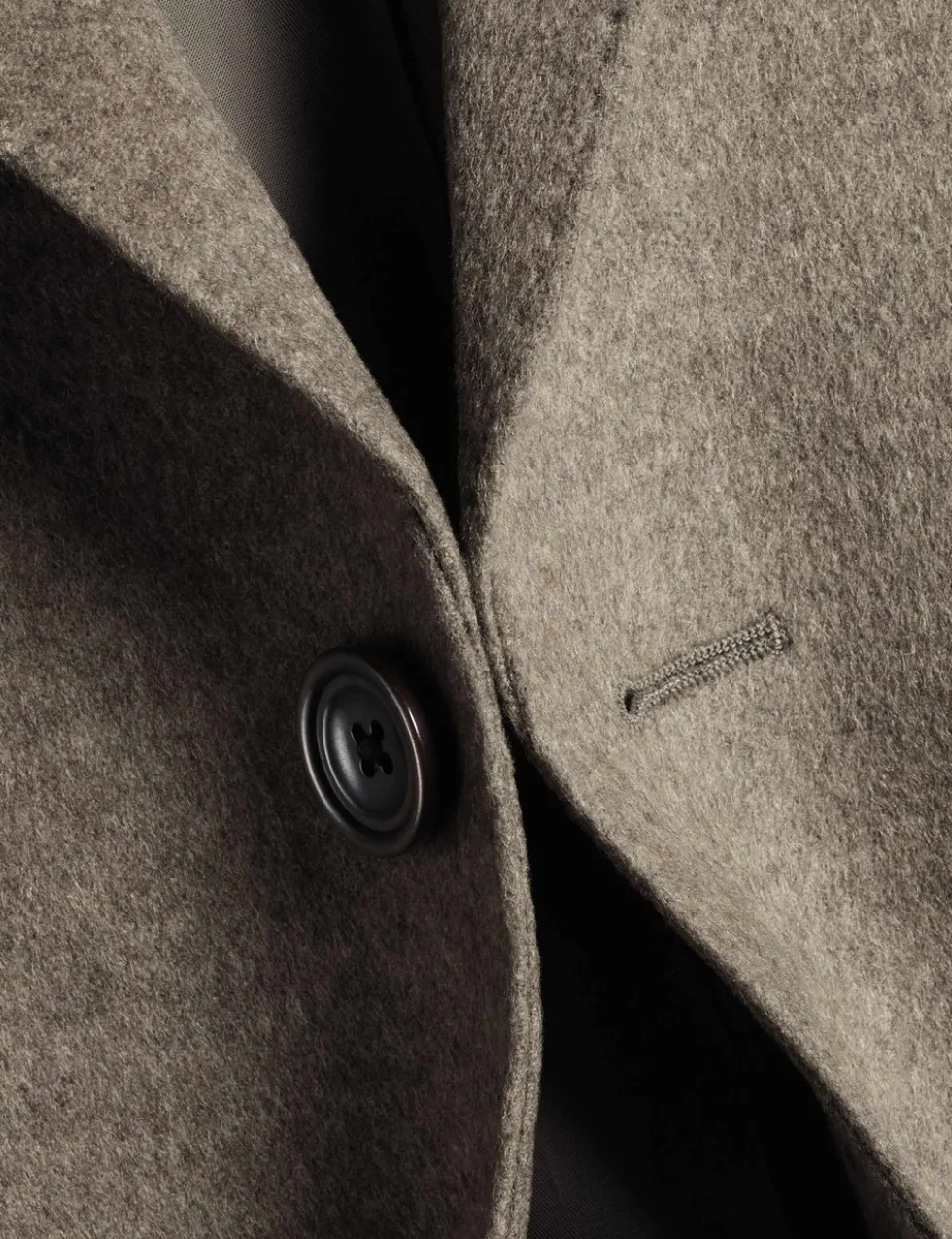 Pure Wool Overcoat