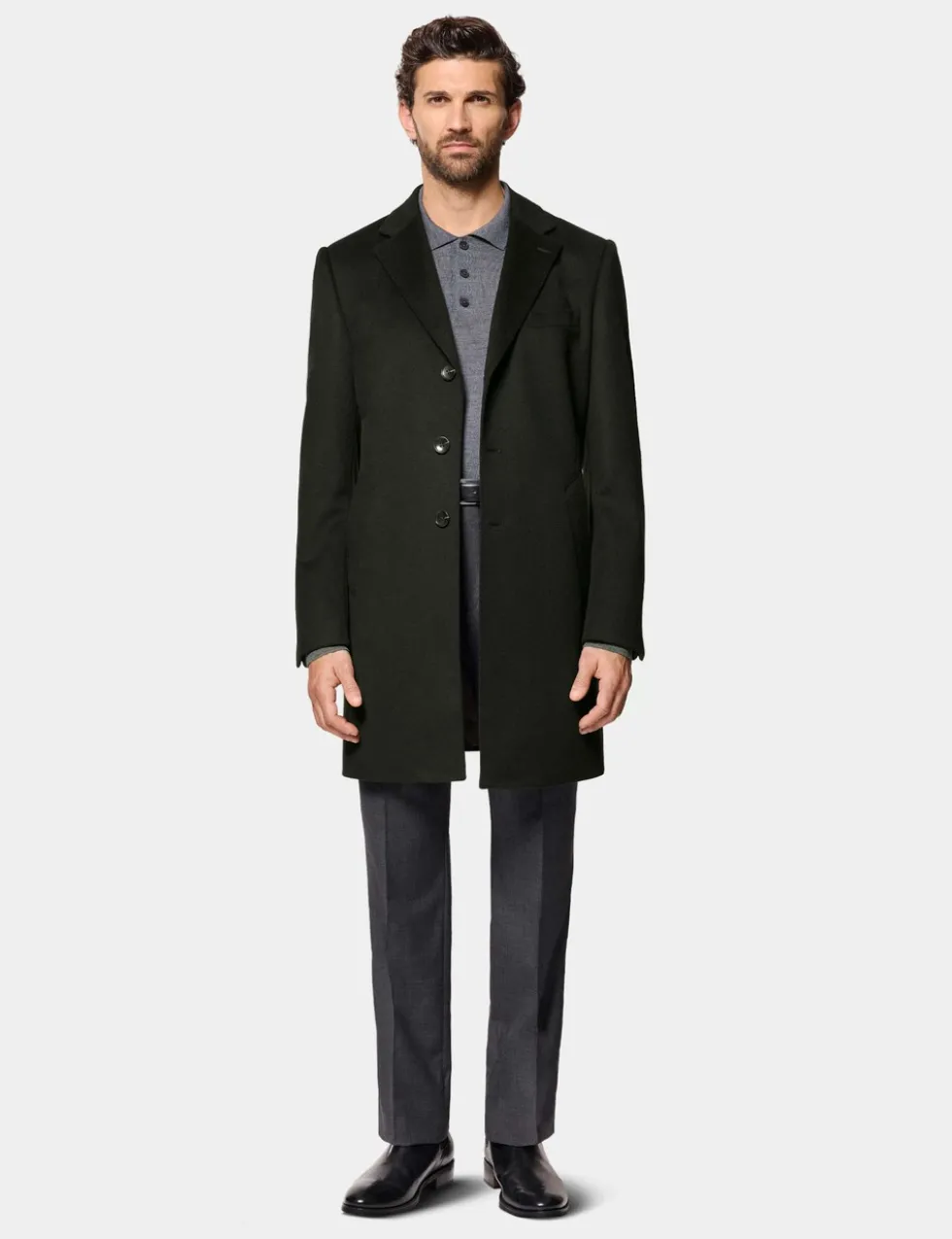 Pure Wool Overcoat