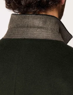 Pure Wool Overcoat