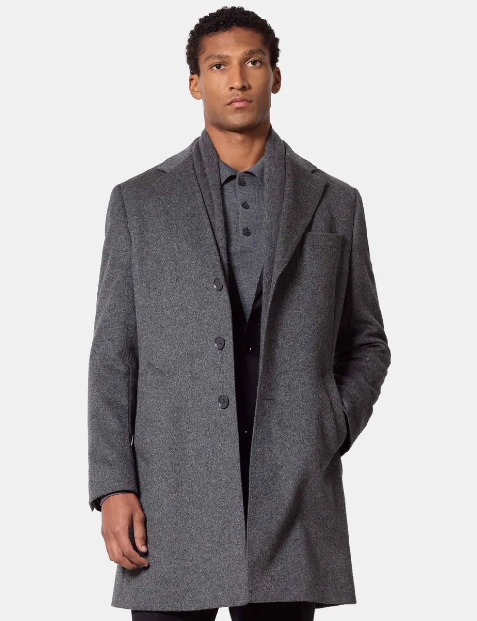 Pure Wool Overcoat