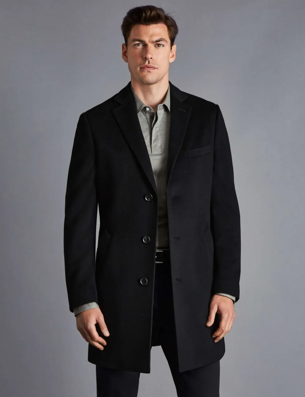 Pure Wool Overcoat