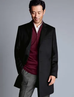 Pure Wool Overcoat