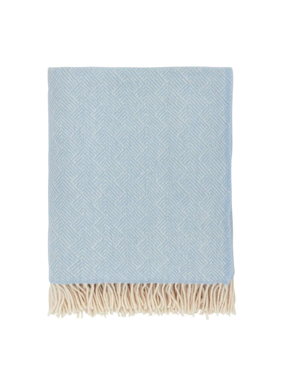 Pure Wool Rosanna Herringbone Throw