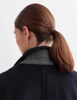 Pure Wool Single Breasted Boyfriend Coat