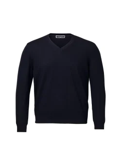 Pure Wool V-Neck Jumper