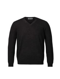 Pure Wool V-Neck Jumper