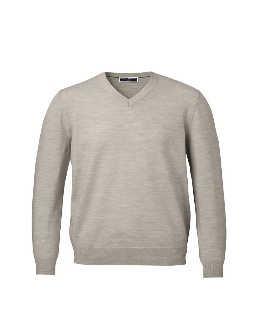 Pure Wool V-Neck Jumper