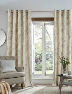 Pussy Willow Eyelet Curtains