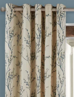 Pussy Willow Eyelet Curtains