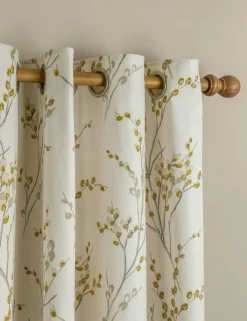 Pussy Willow Eyelet Curtains