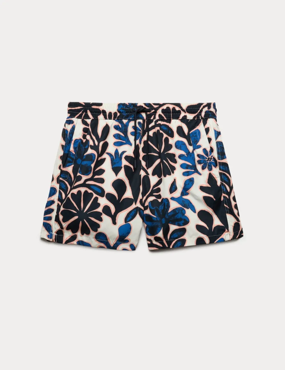 Quick Dry Floral Print Swim Shorts