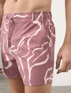 Quick Dry Floral Swim Shorts
