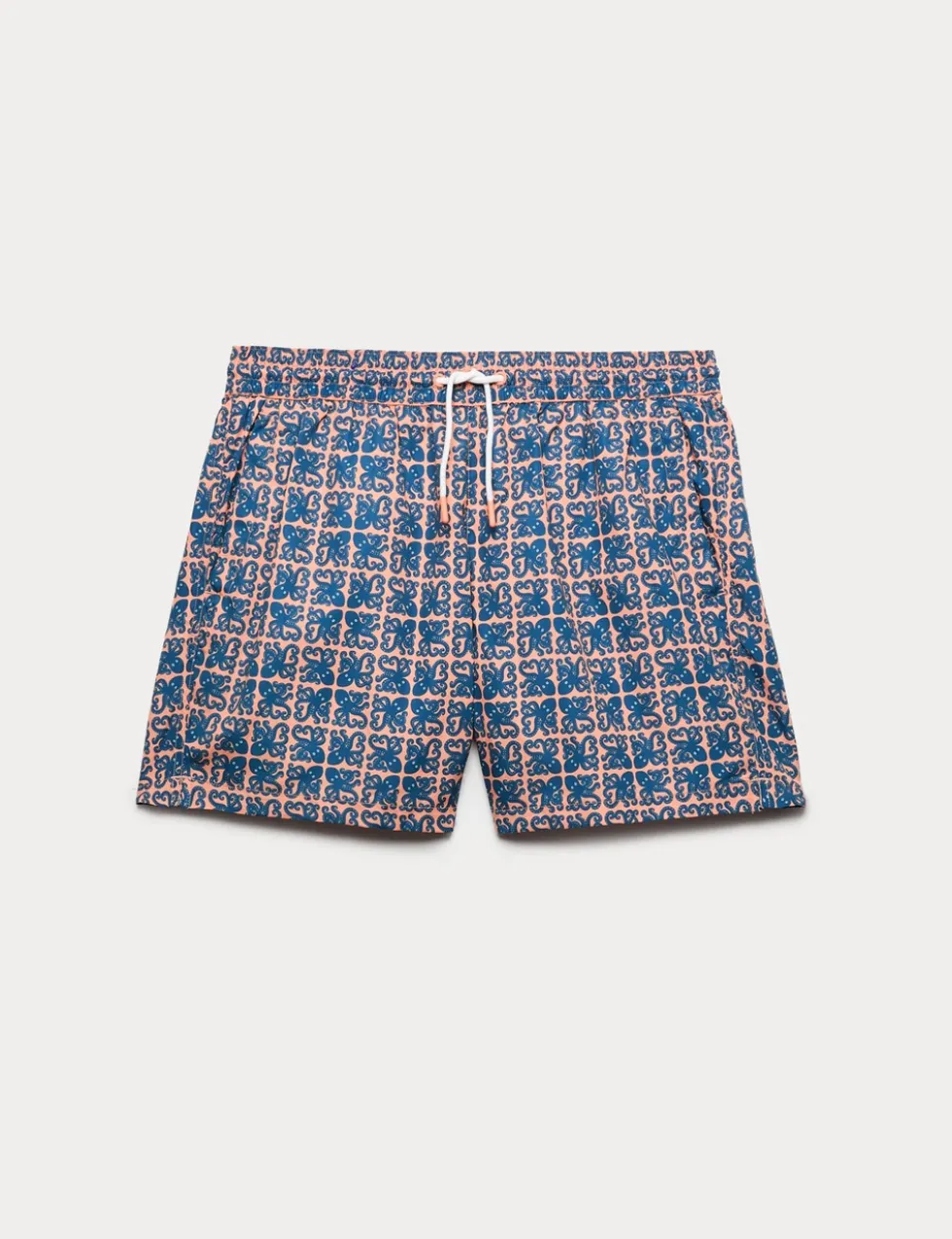 Quick Dry Geometric Print Swim Shorts